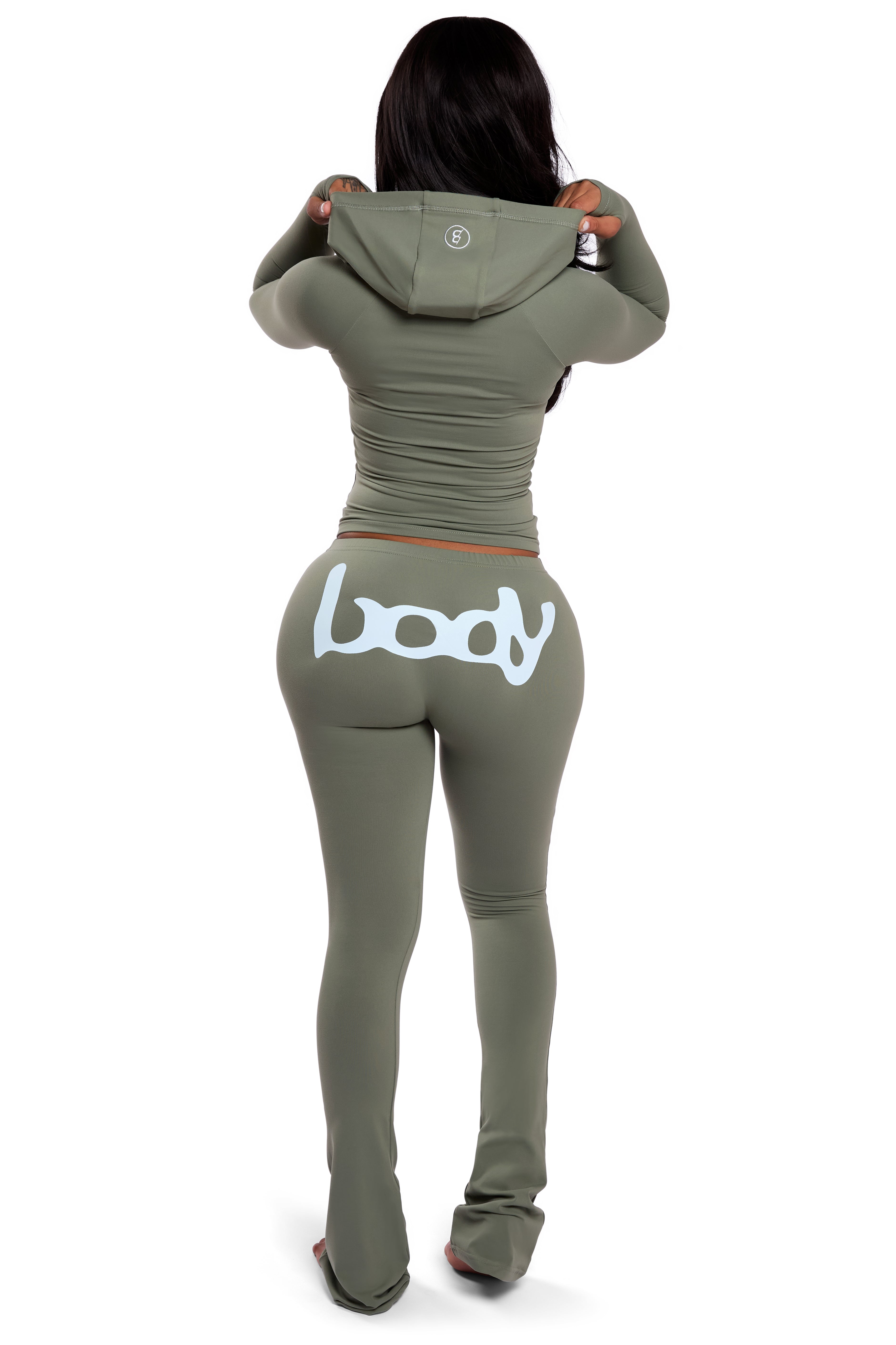 BASICS ULTRA LOW-RISE LEGGINGS 2.0 (MATCHA GREEN/POWDER BLUE)