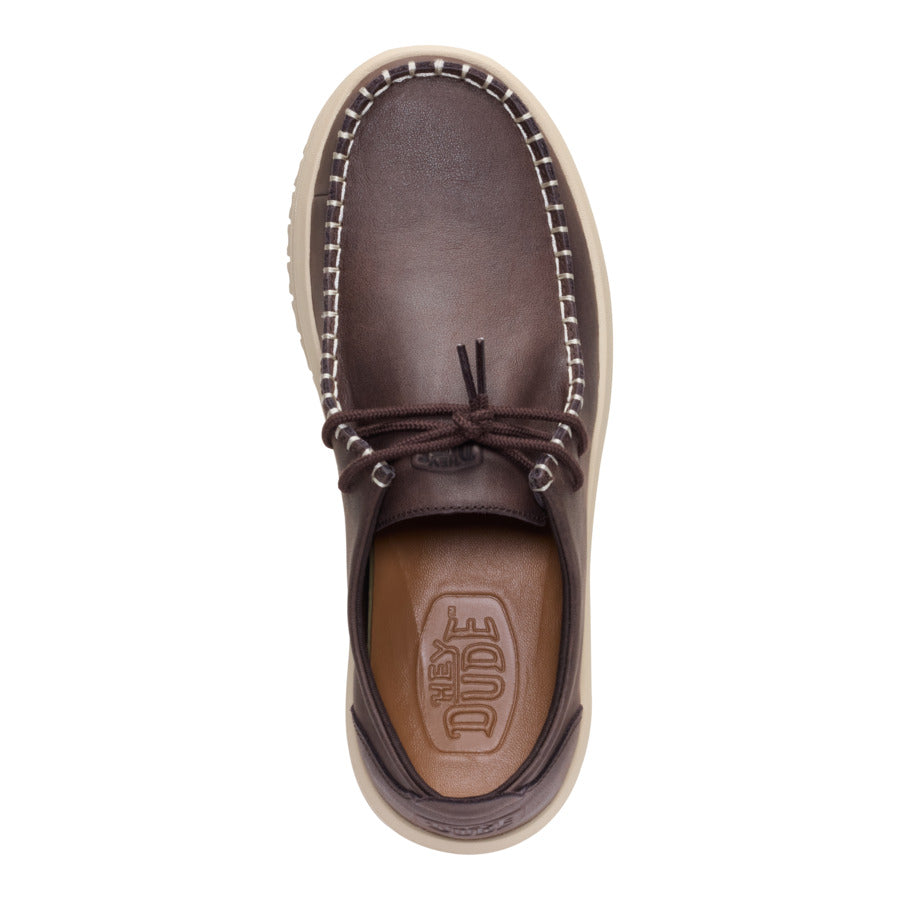 Wally NXT Moc Leather - Mole Brown/Wood Ash