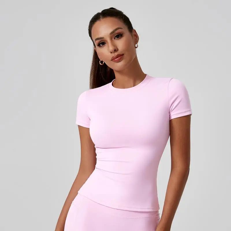 Sports Tee Round Neck Slim