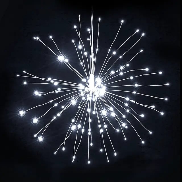 🎄Hanging Starburst Fairy Lights for Christmas