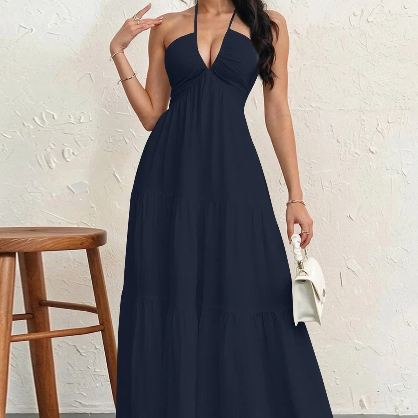 Women's Plain Dress, Summer Clothes Women