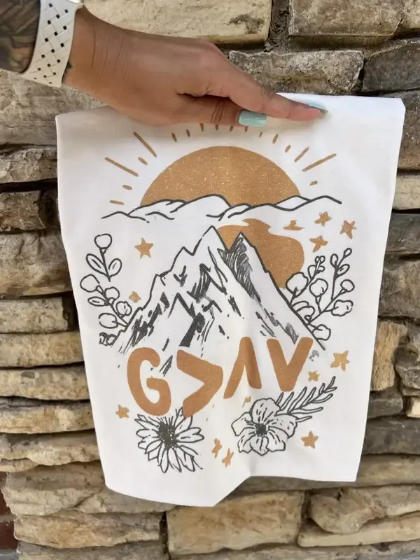 Women's loose-fit printed T-shirt