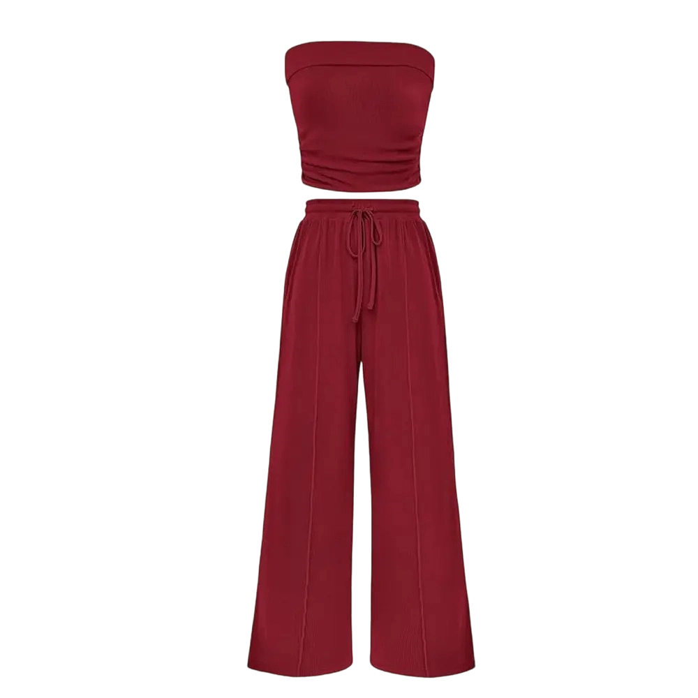 Women’s Casual 2 - Piece Ribbed Knit Set