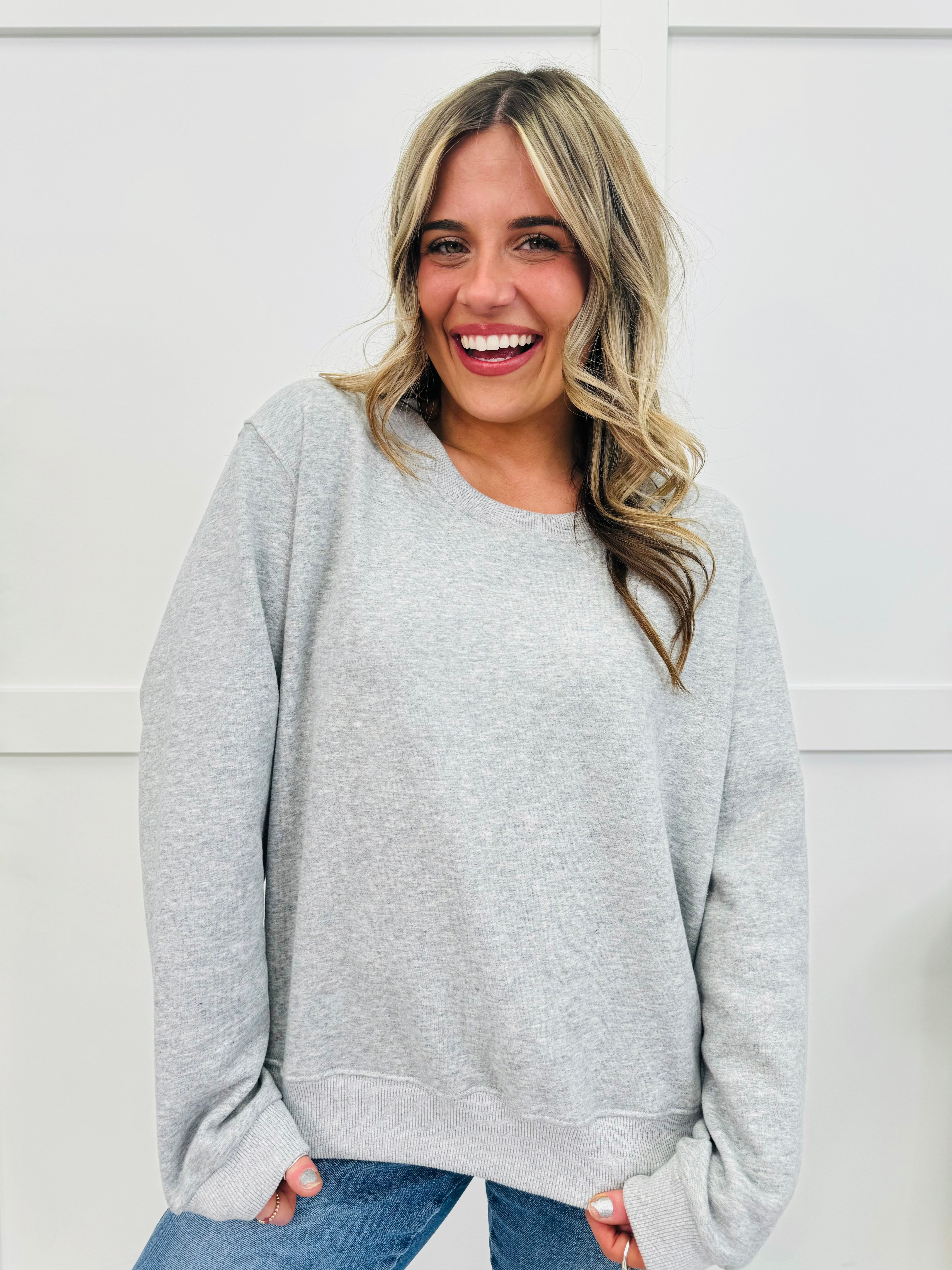 REG/CURVY MOCO Exclusive Basic Babe Pullover- Multiple Colors!