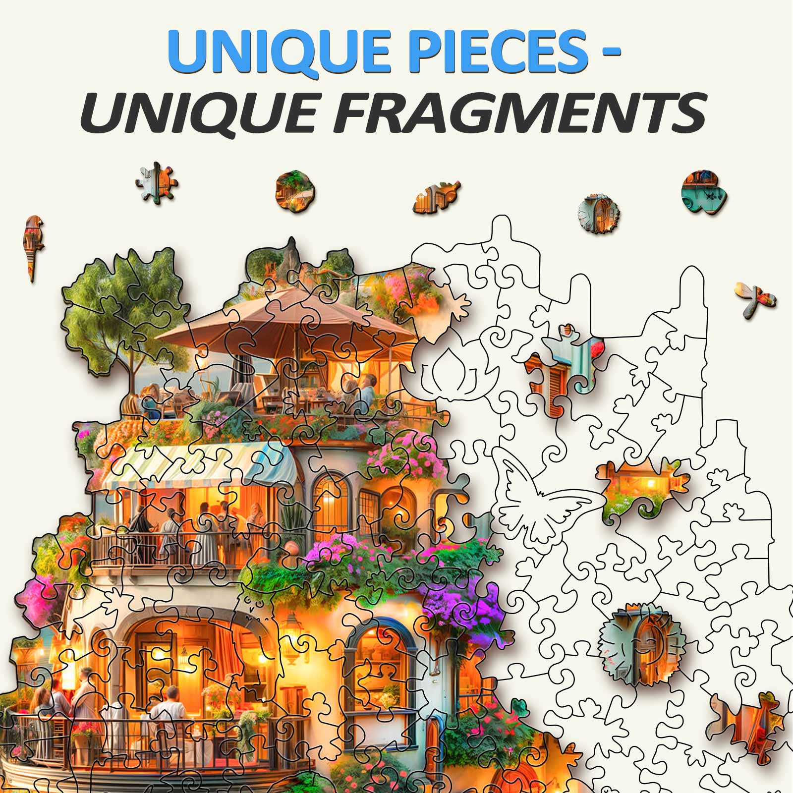 Voyage Garden Wooden Jigsaw Puzzle
