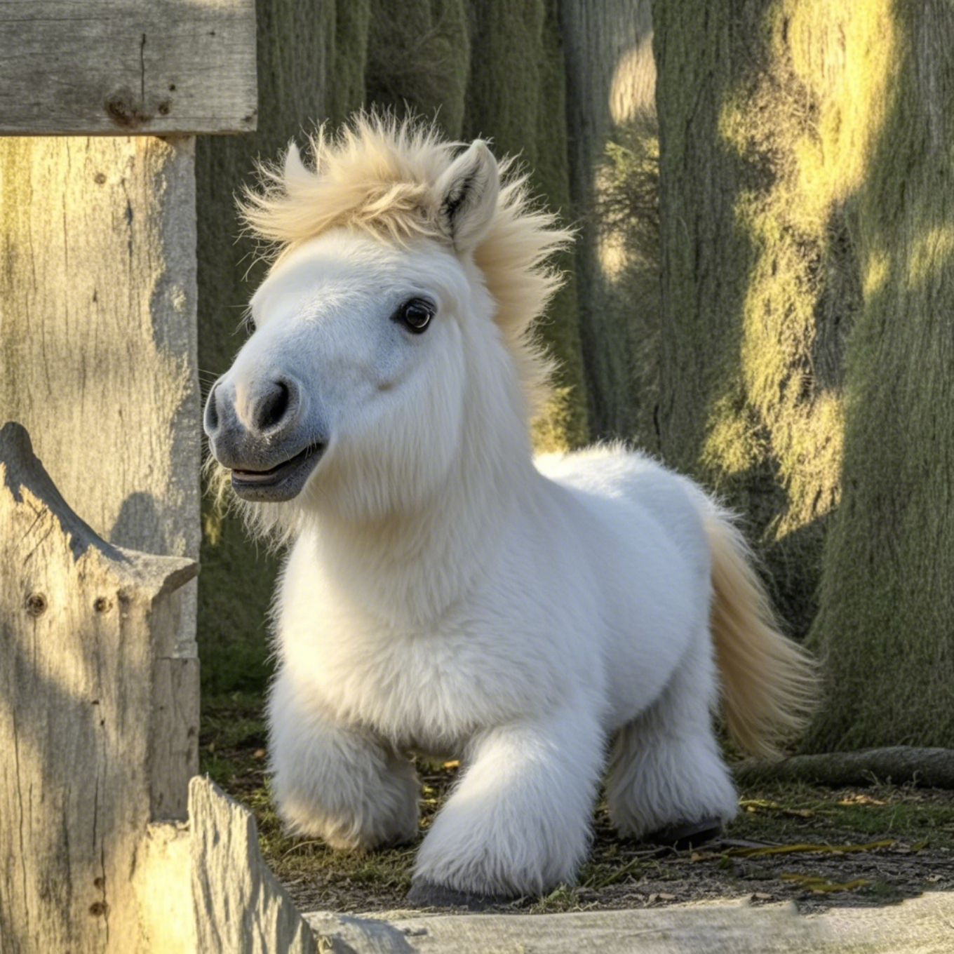 Lifelike Robot Pony  Walks Barks & Wags Tail Like a Real Pet