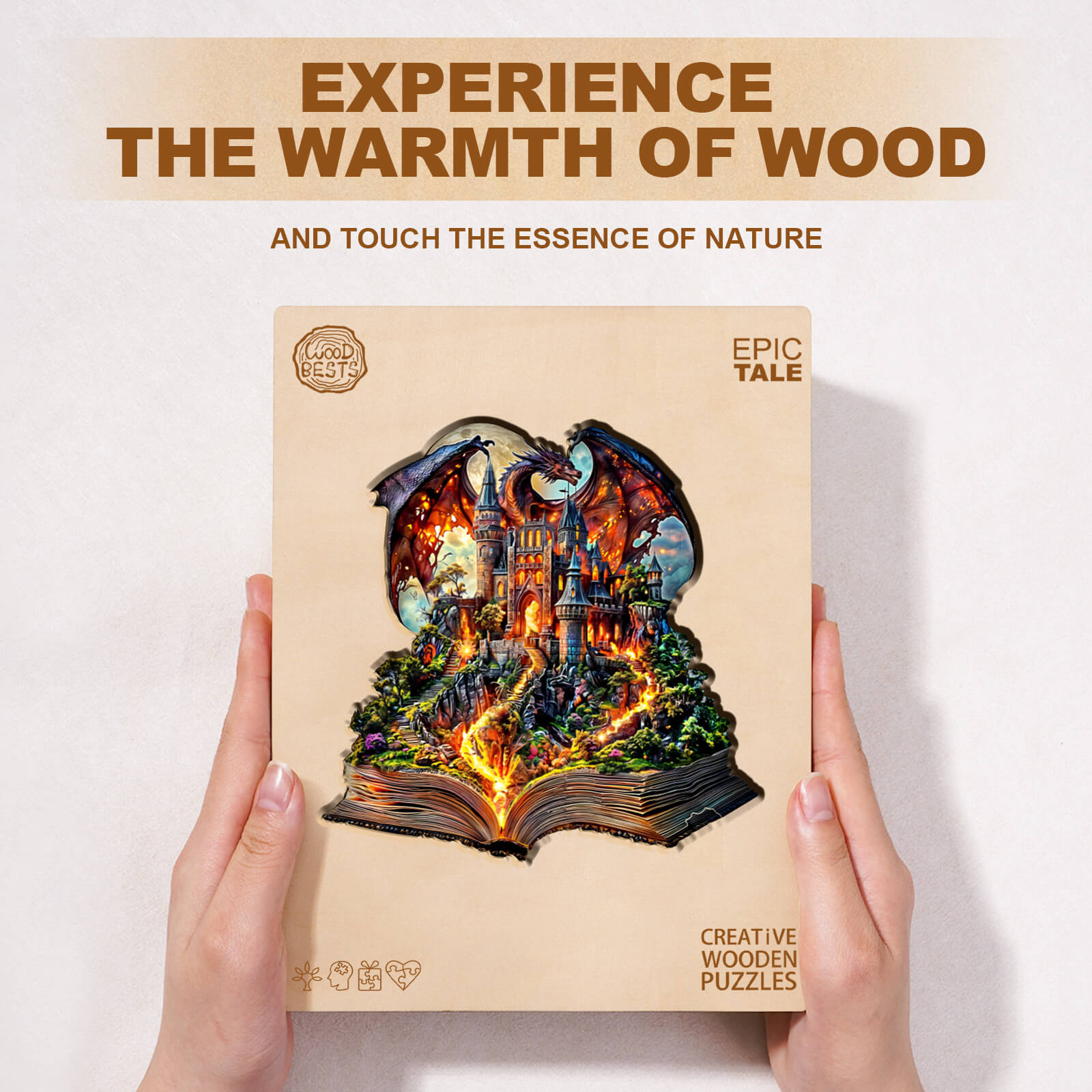 Epic Tale Wooden Jigsaw Puzzle