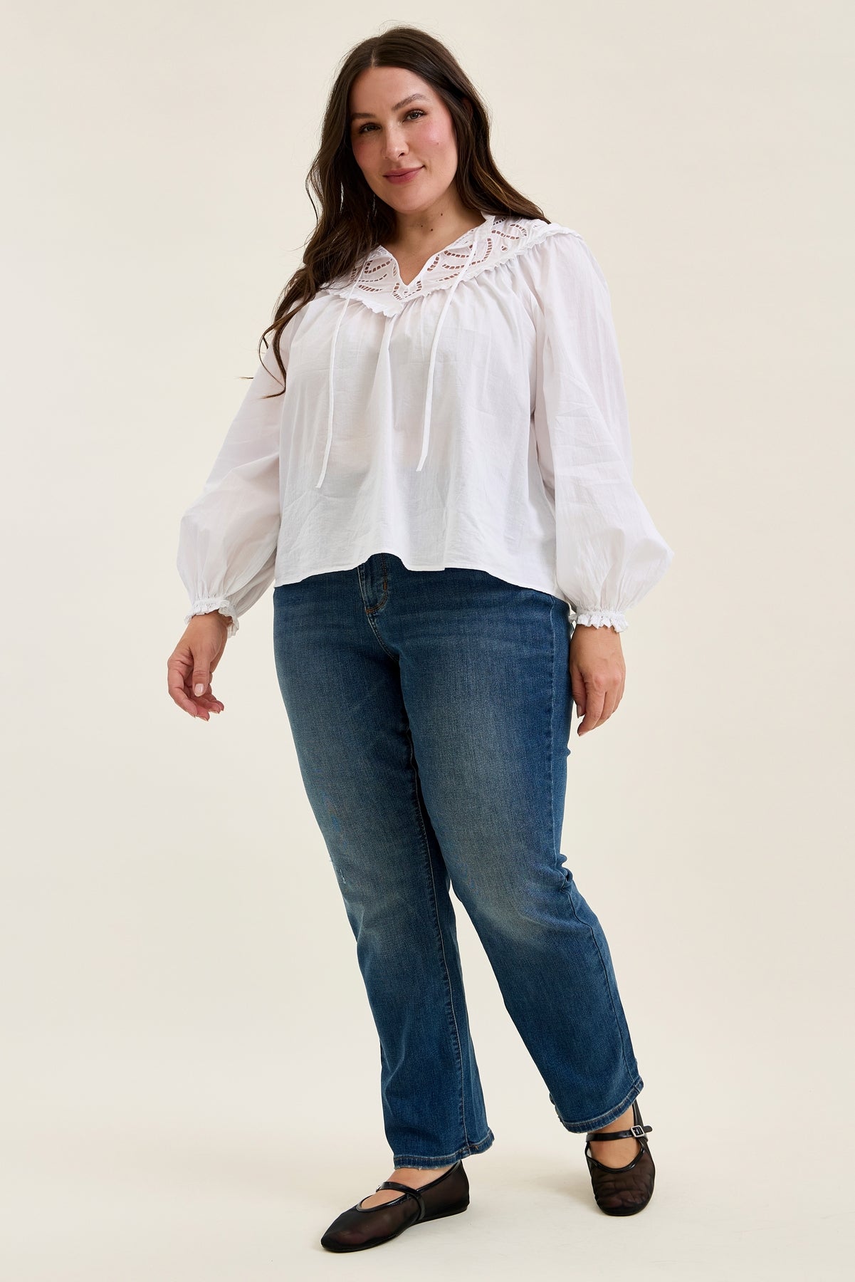 Kimberly Straight Fit (Dark Wash) - PLUS