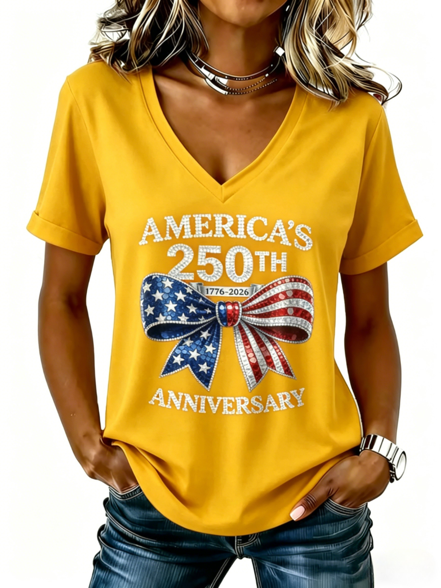 Women's 250th Anniversary Printed T-shirt