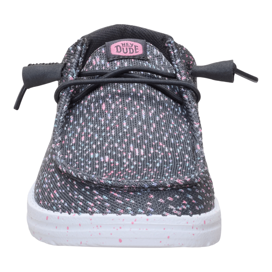 Wendy Stretch Speckle - Black/Multi
