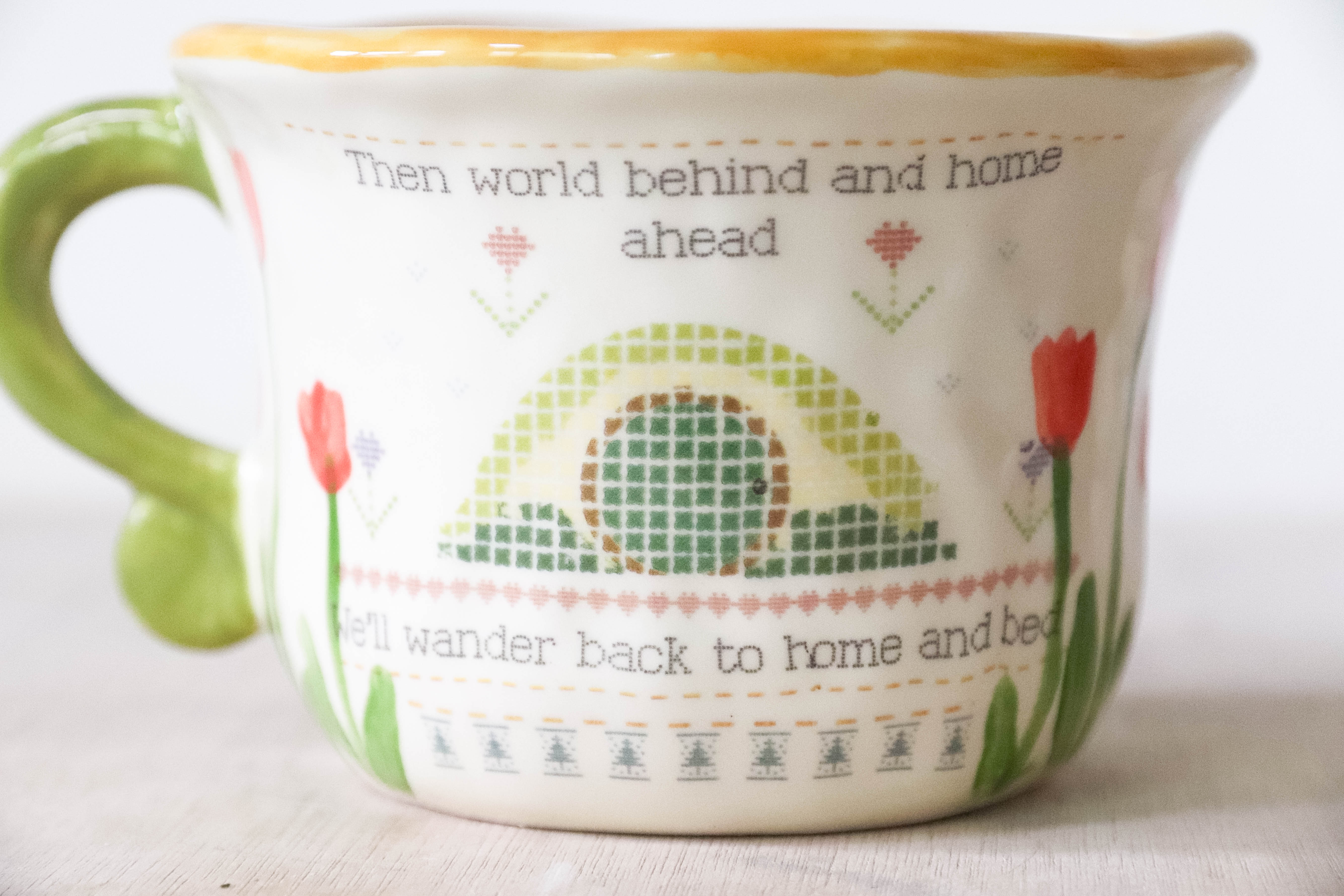 Tulips Walking Song Shire Mug