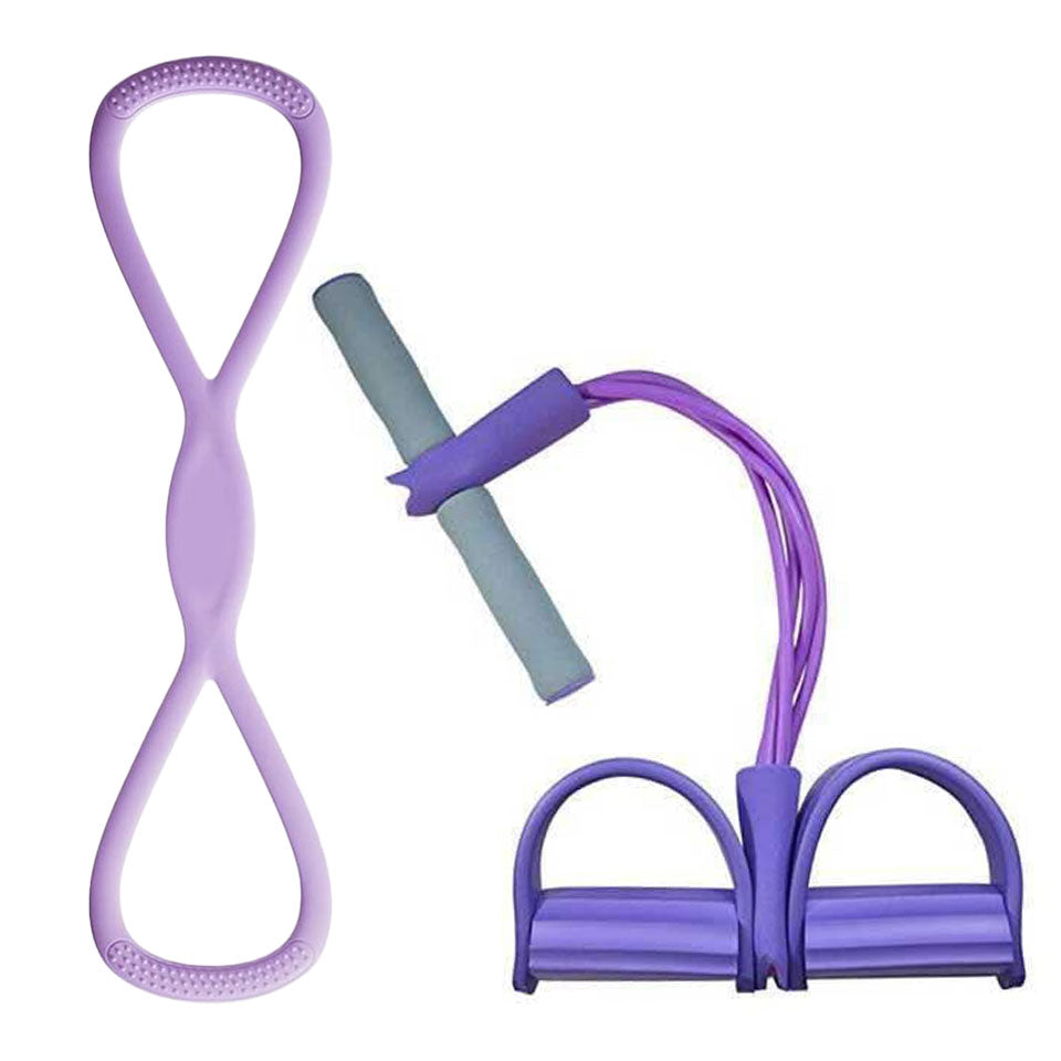 ✨2025 Hot Sale-Buy 2 Get 1 Free!!!🔥32 Fitness Resistance Bands-4 Tube Pedal Ankle Puller