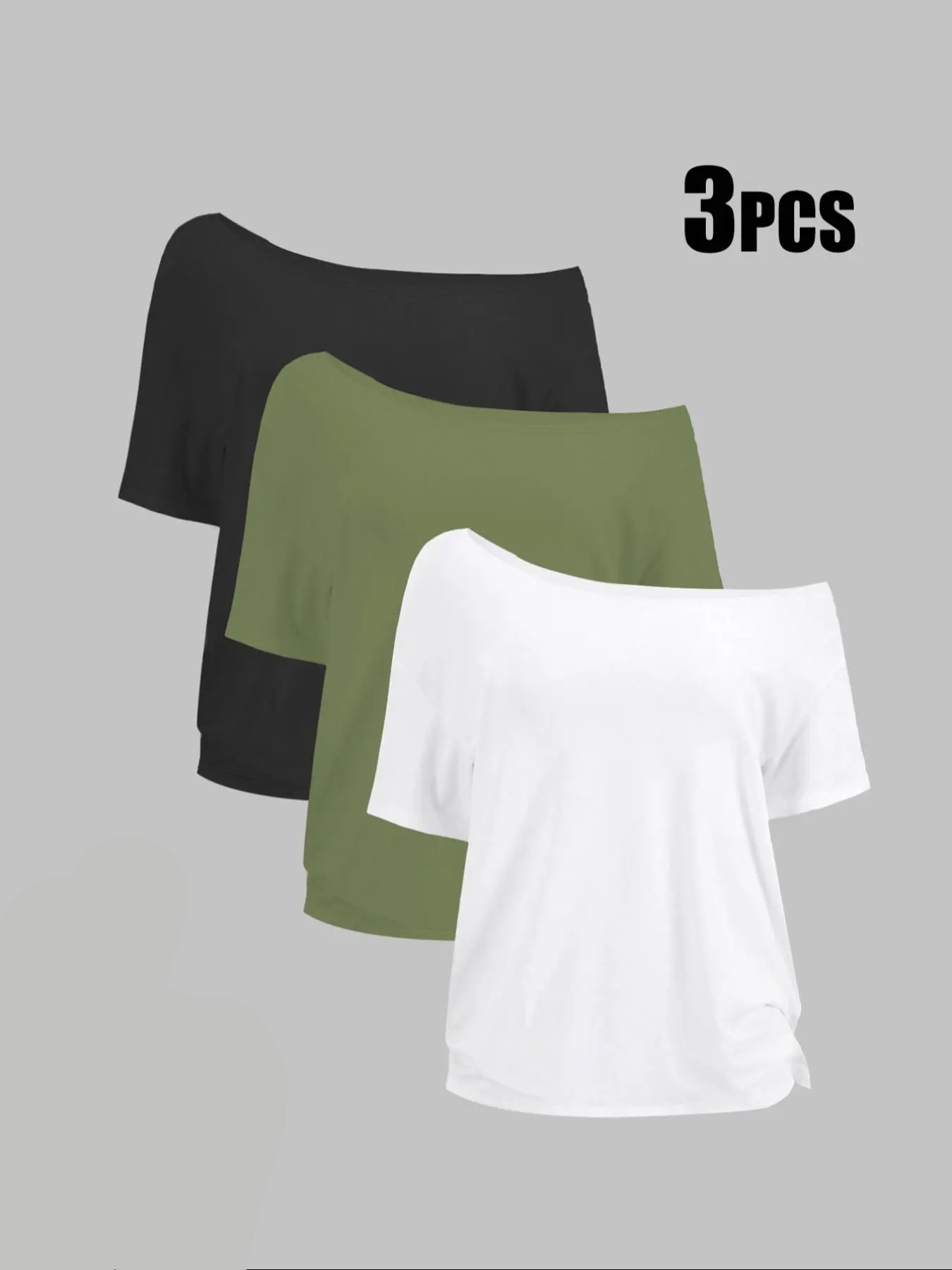 💝 Last day, Don’t miss out⏰Women's Solid Basic Short Sleeve Tee - All-Season