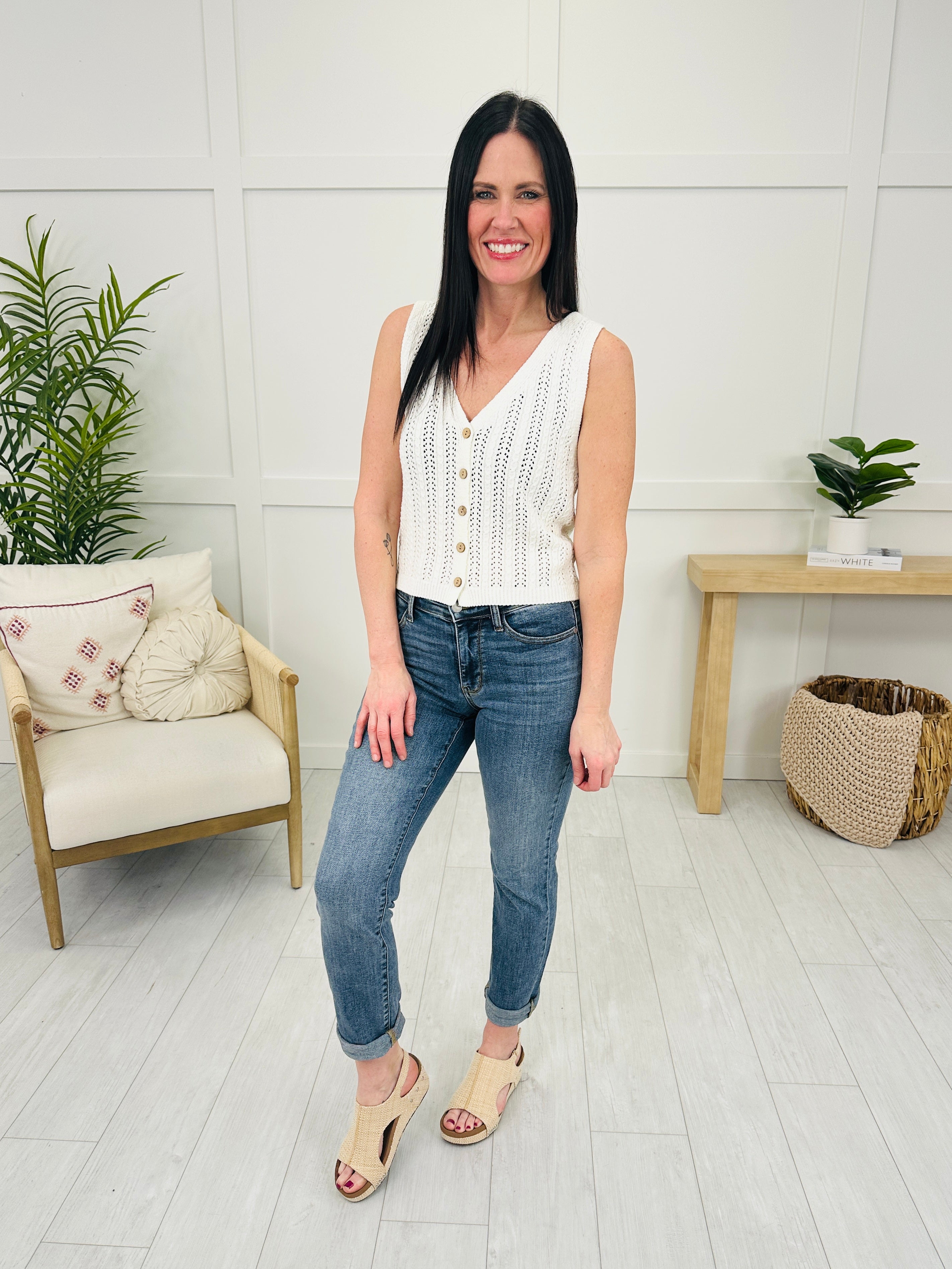 Judy Blue Instant Classic Slim Fit Jeans in Reg/Curvy