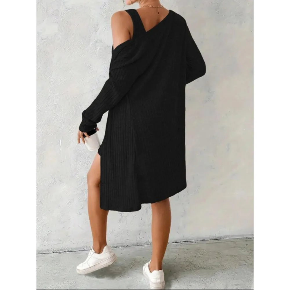 Women's Casual Striped Two-piece Dress Set