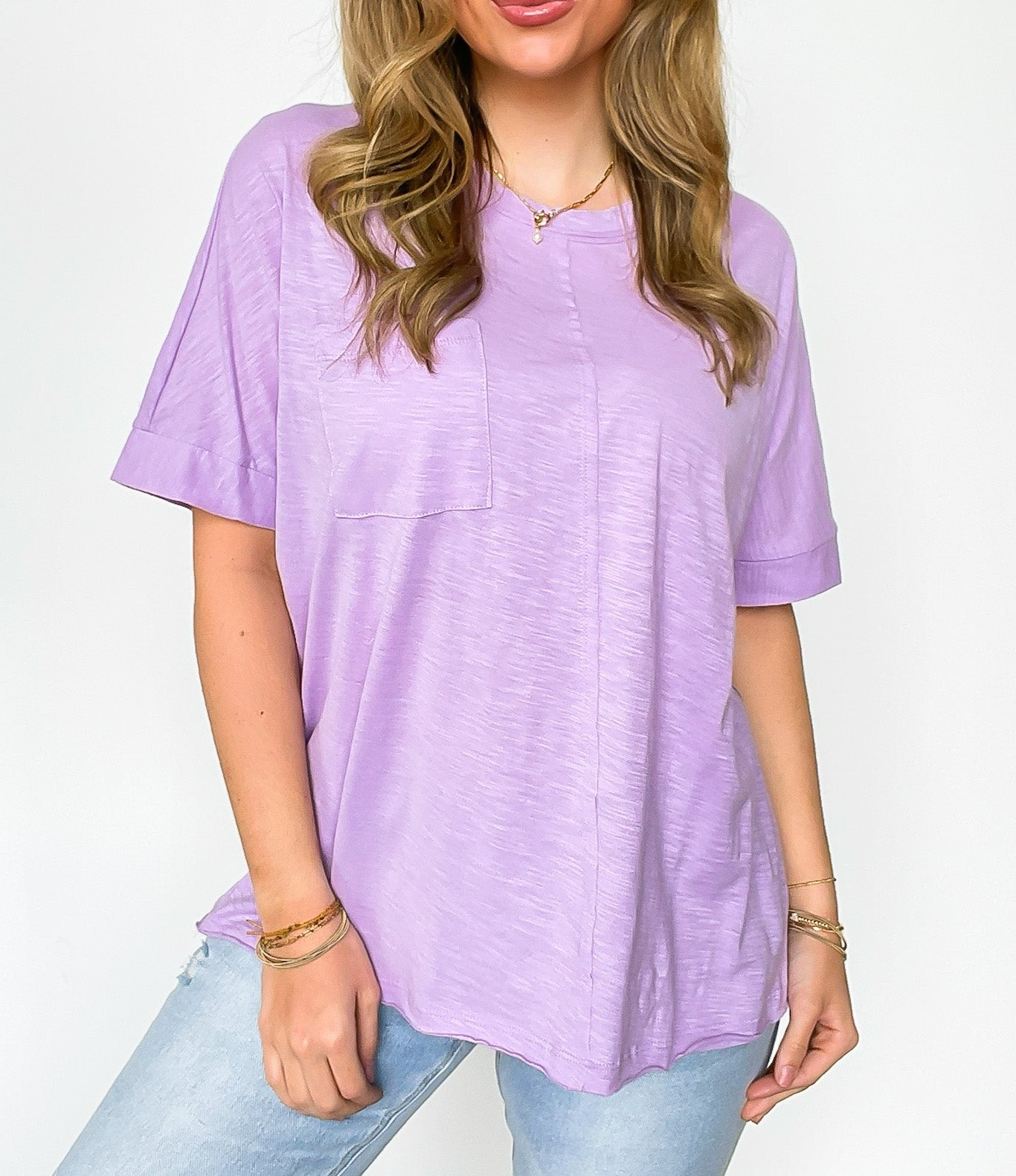 Live in Comfort Relaxed Pocket Tee