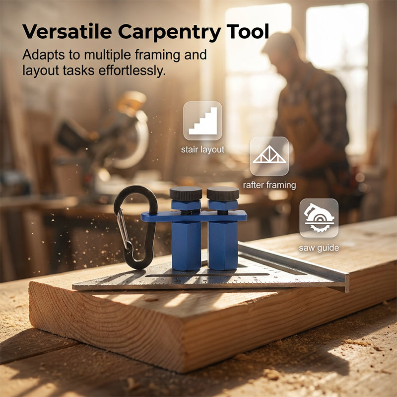 Aluminum Stair Gauge & Framing Square Clamp
