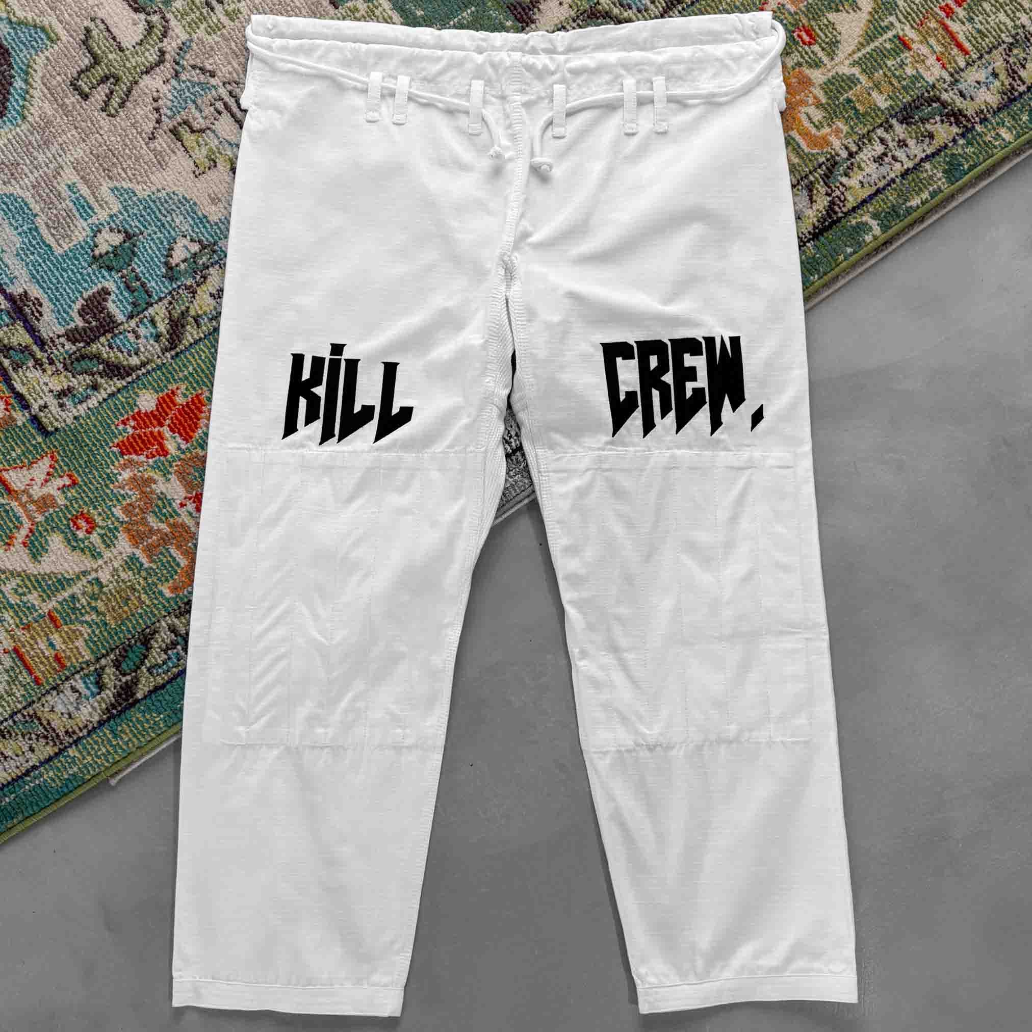 KILL CREW WOLF GI BOTTOM - WHITE