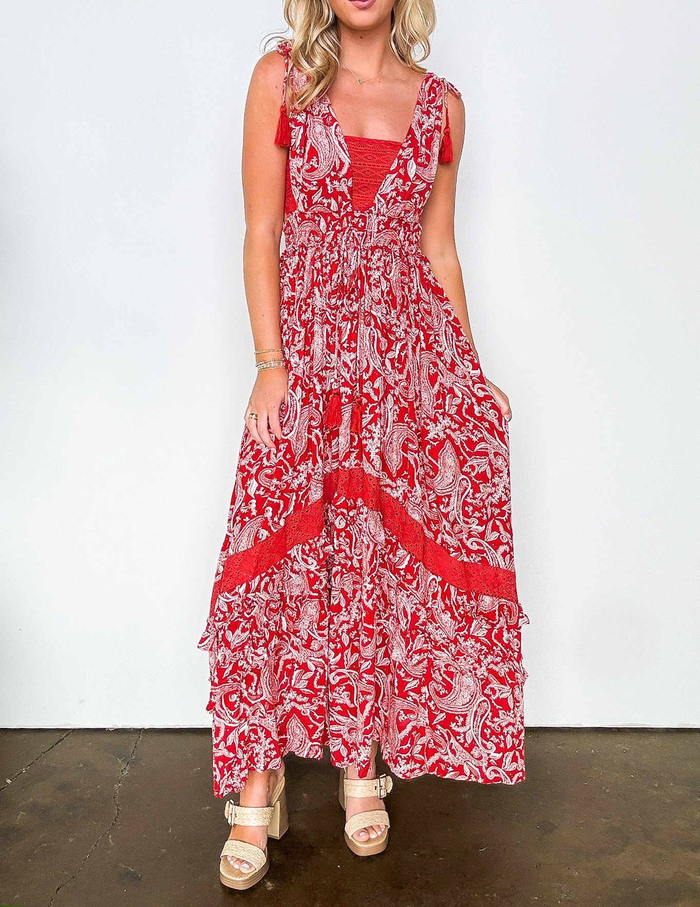 Considered Charisma Floral Maxi Dress