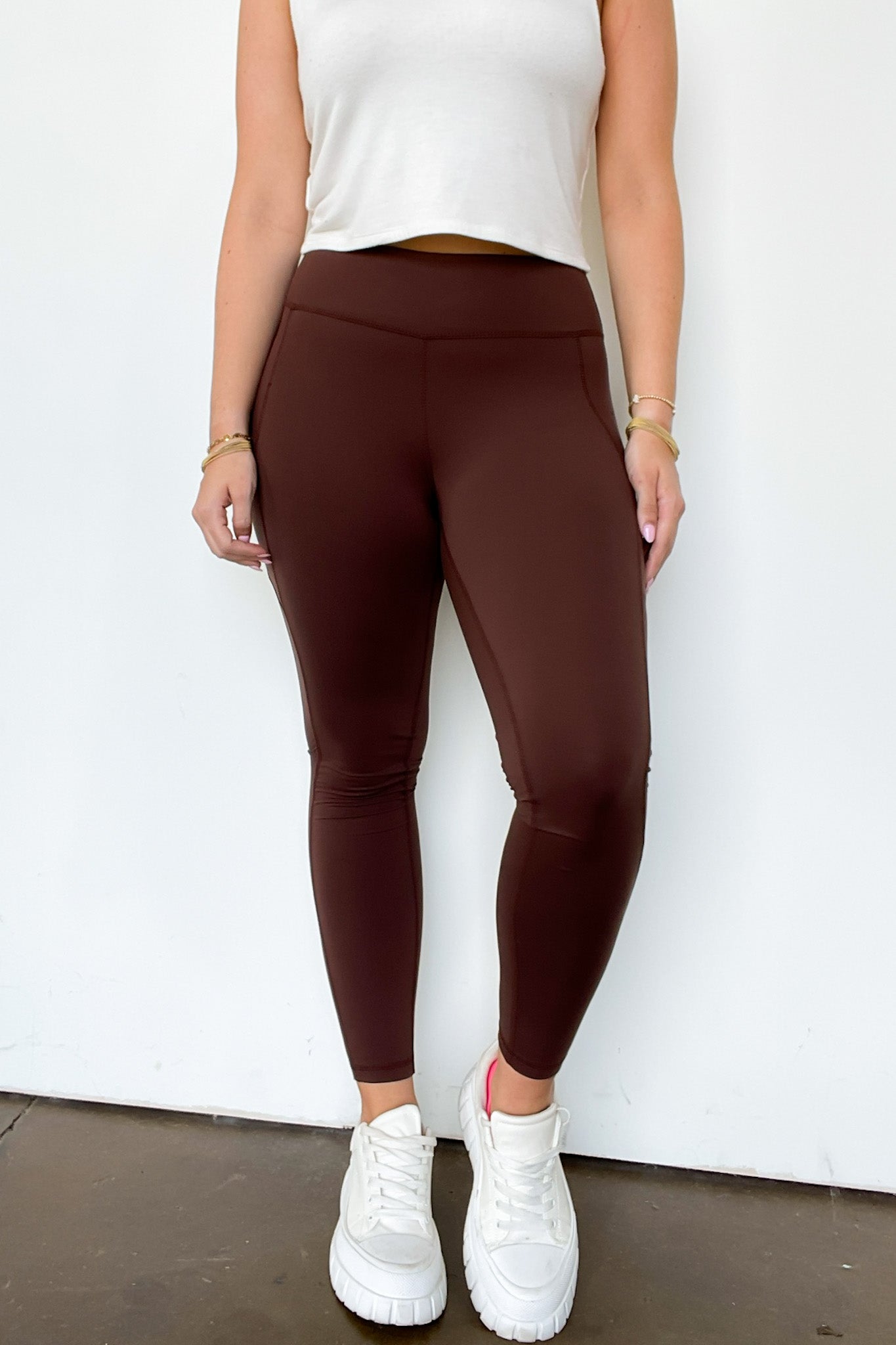 High Waist Side Pocket Leggings