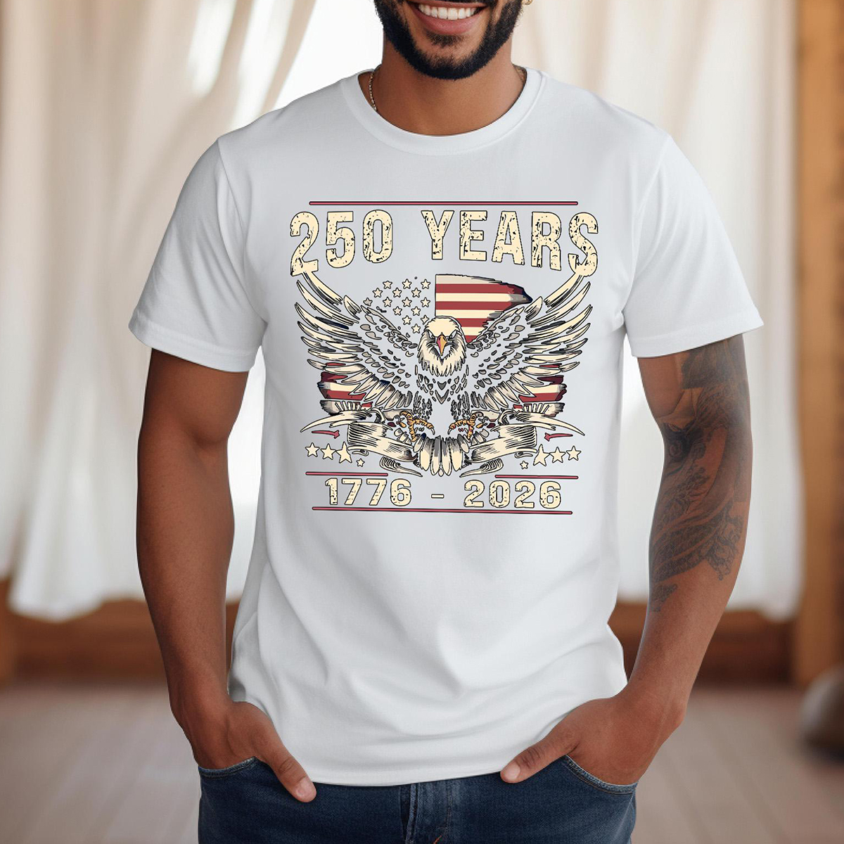 250 Year Old American Unisex T-Shirt