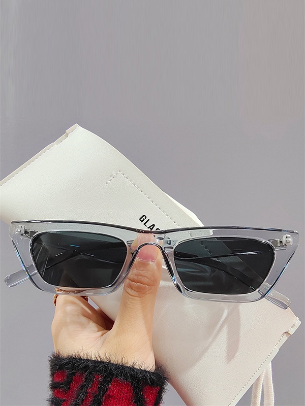 Geometric Sun-Protection Sunglasses Accessories