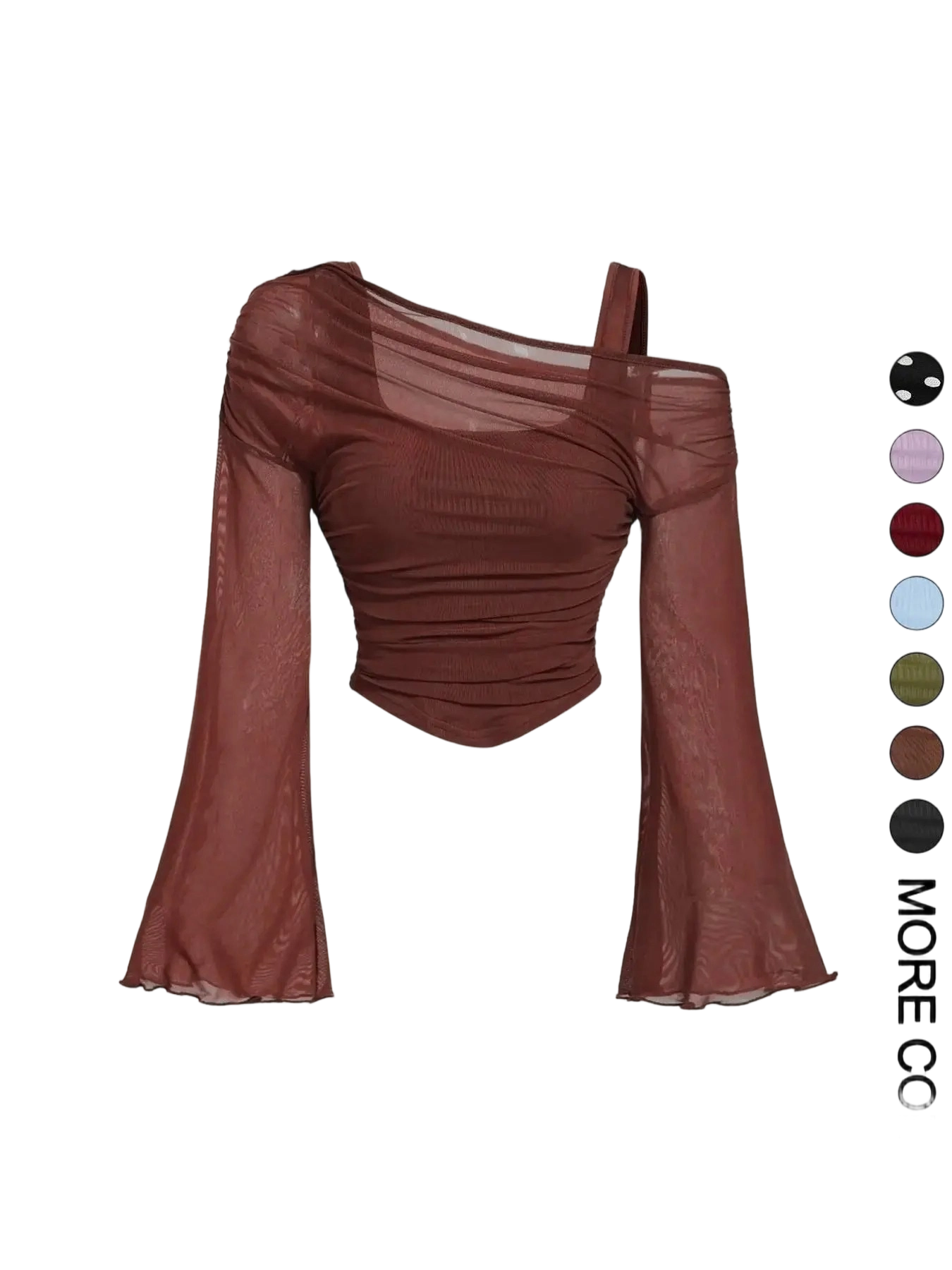 Women's Drop Shoulder Long Sleeve Knit Top