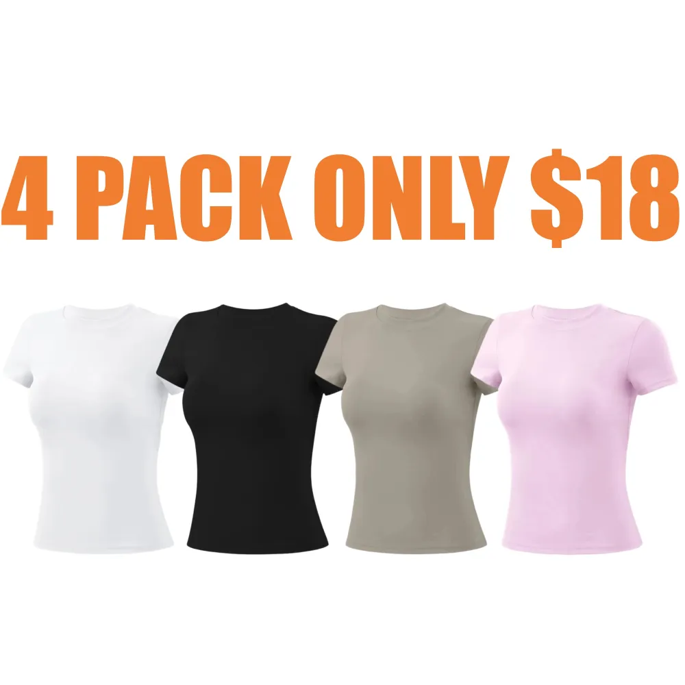 Sports Tee Round Neck Slim