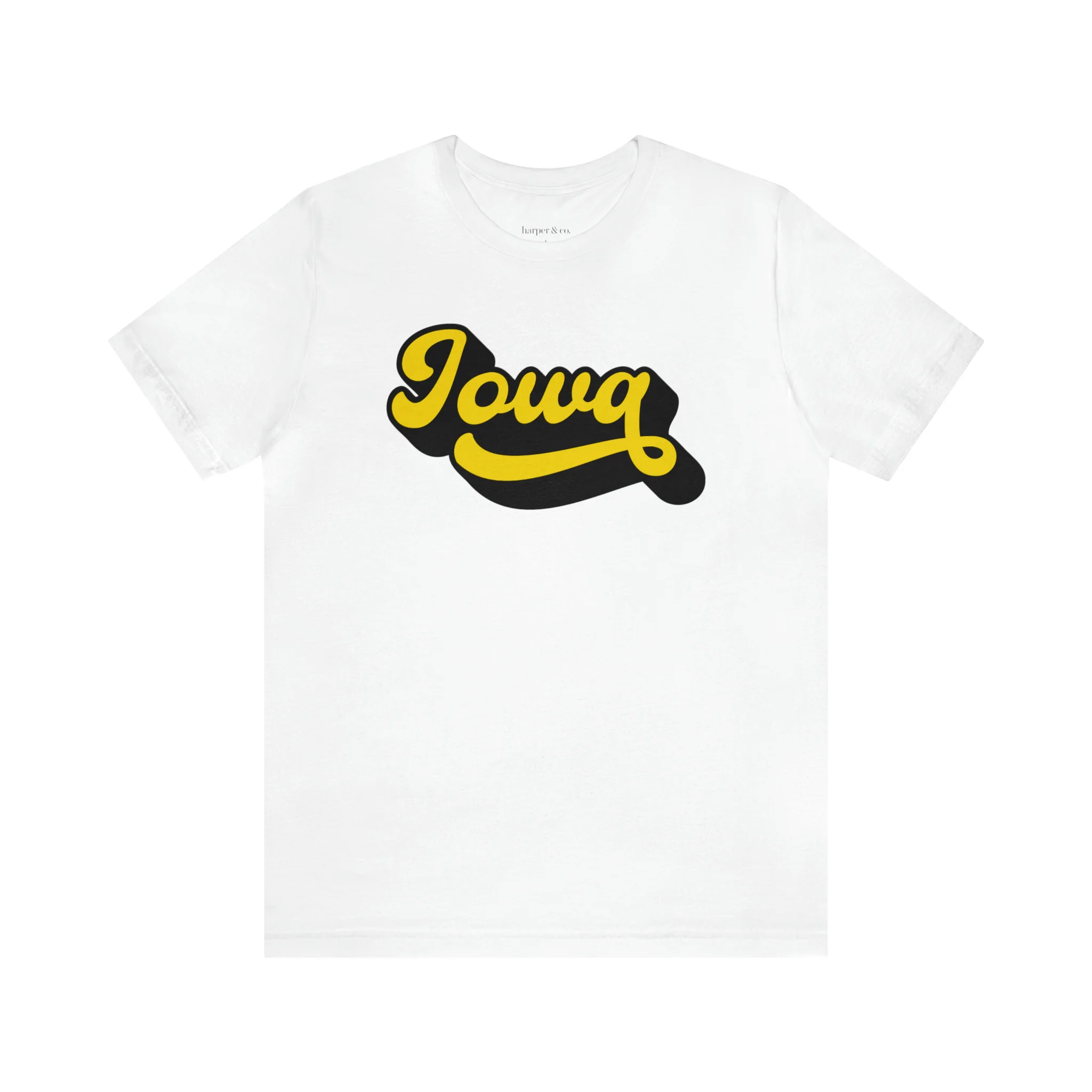 Iowa Retro Unisex Jersey Short Sleeve Tee
