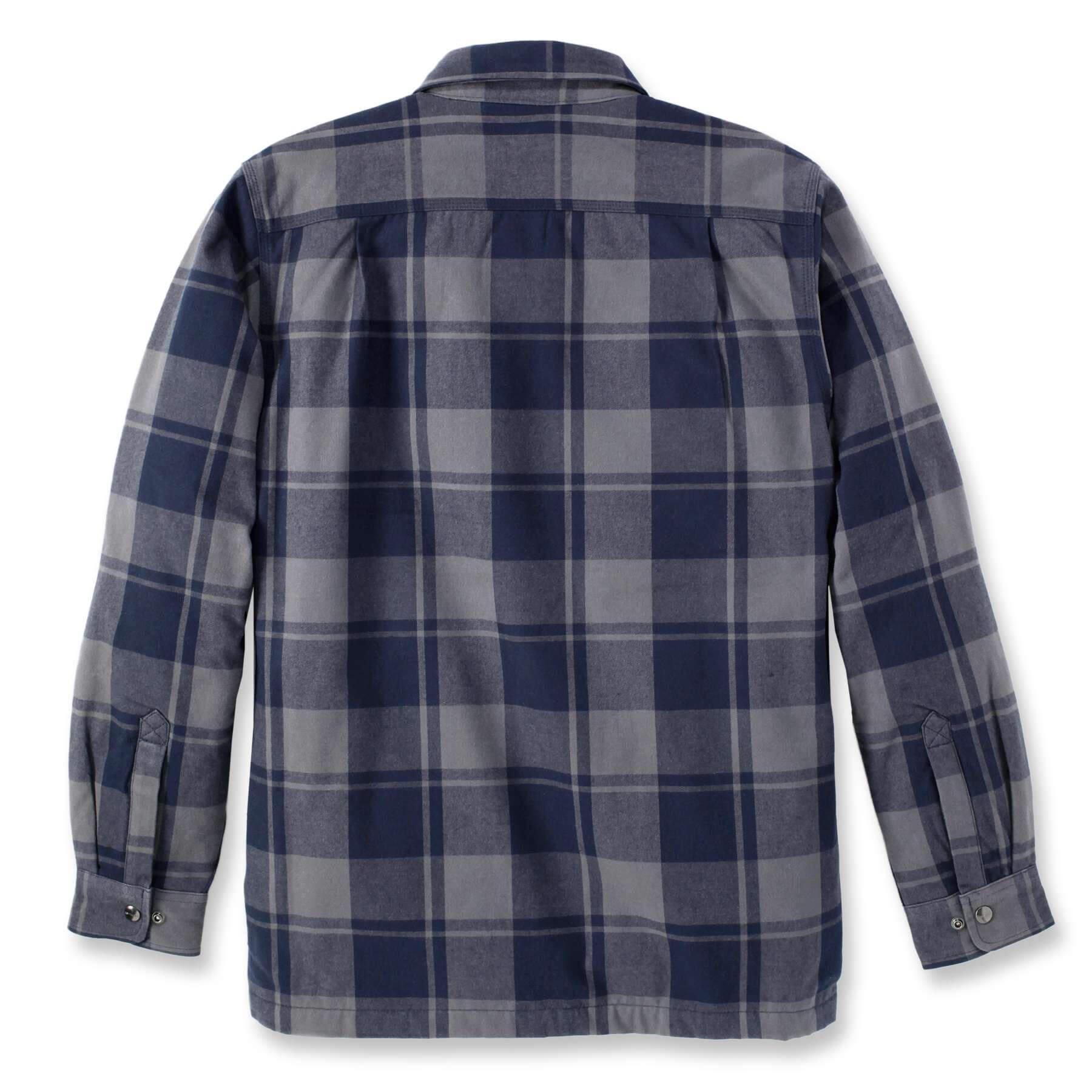 CHT Heavyweight Flannel Relaxed Fit Sherpa-Lined Shirt Jacket 105939