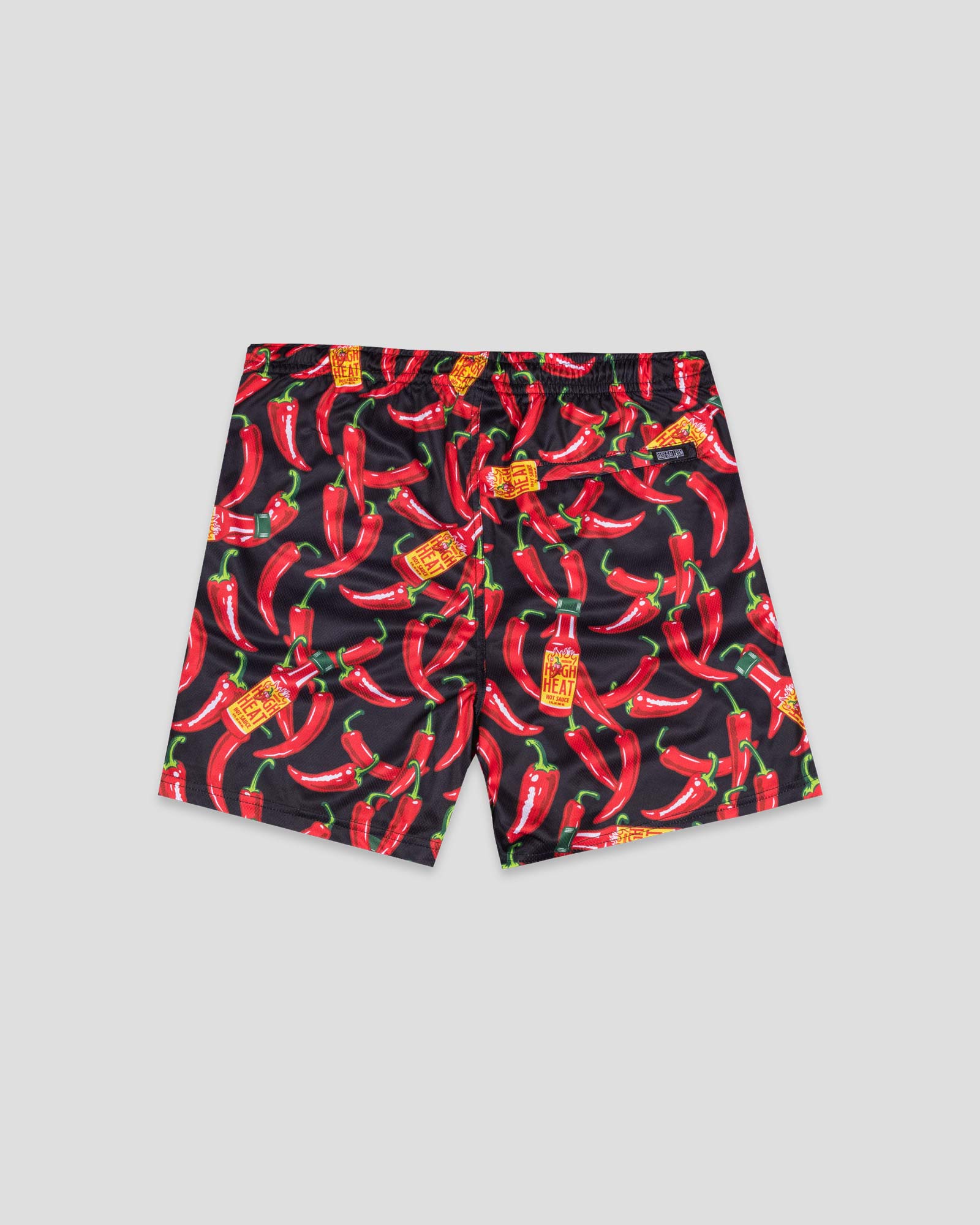 High Heat Hot Sauce Diamond Air Mesh Shorts - Youth