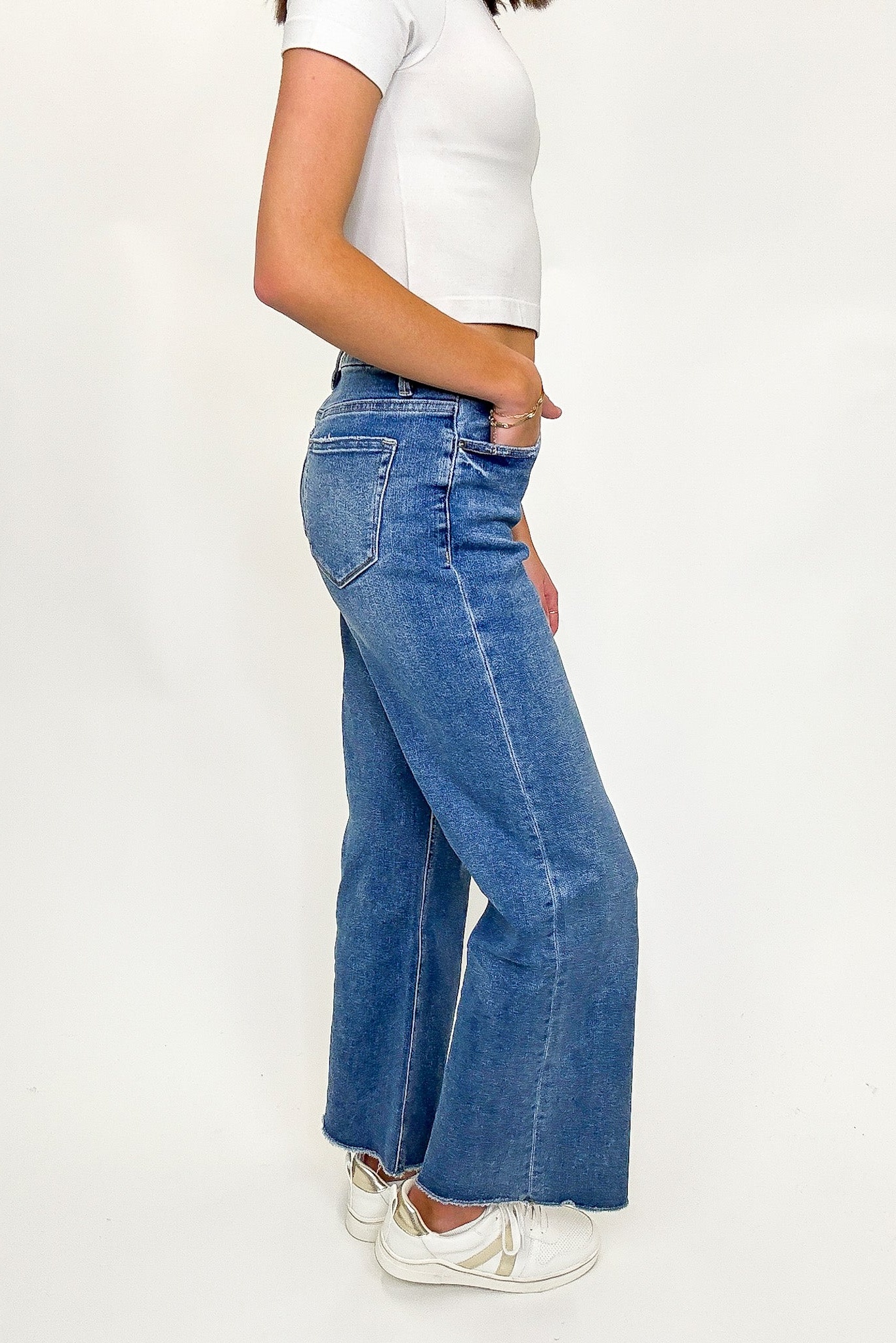 Altitude Super High Wide Leg Jeans