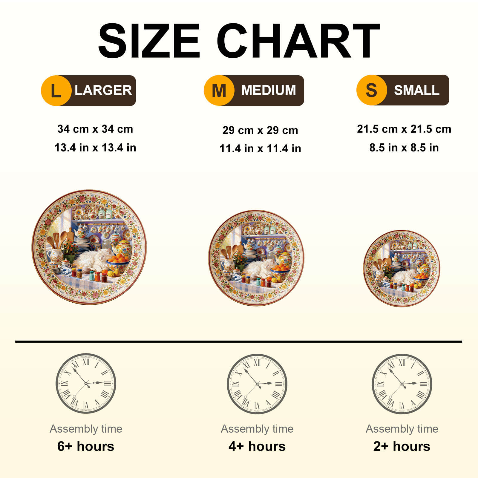 Sunlit Kitchen Wooden Jigsaw Puzzle