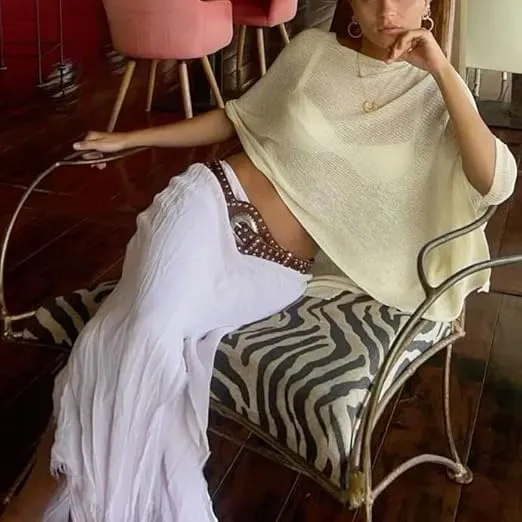 Asymmetric Knit Poncho (Just $3 Each!)