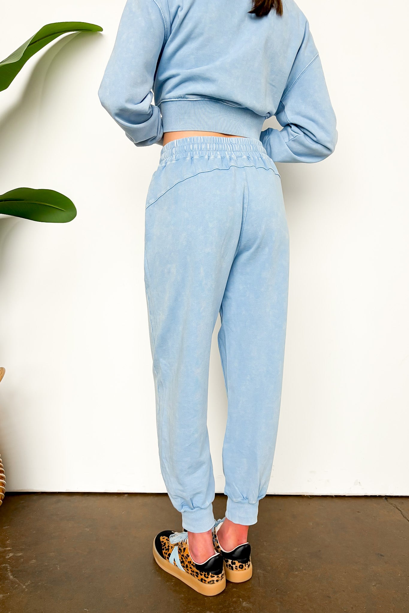 Mineral Washed Jogger Pants