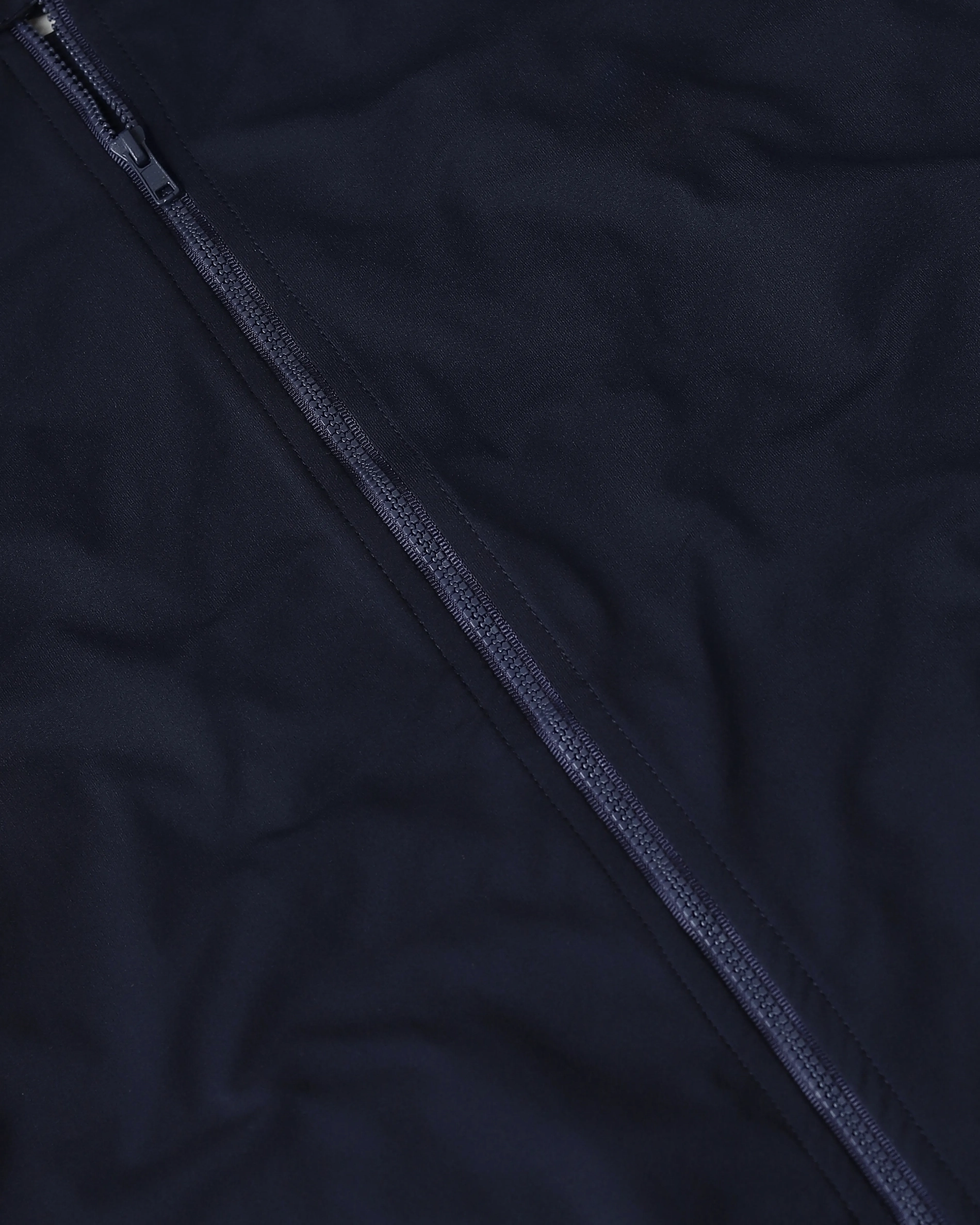 Versatile Comfortable Slim-Fit Navy Jacket