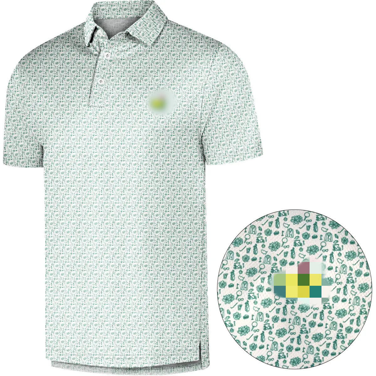 Mens Golf Polo Shirt