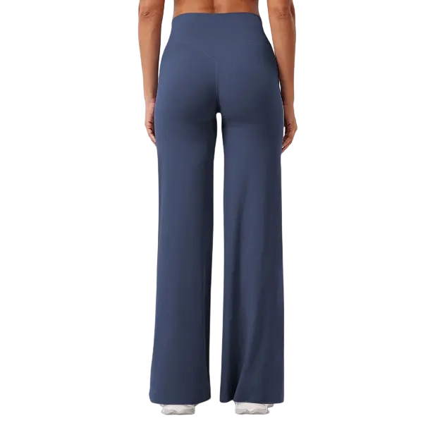 Leggings High-Waist Straight-Leg No Front Seam Buttery Soft Gym Yoga Pants