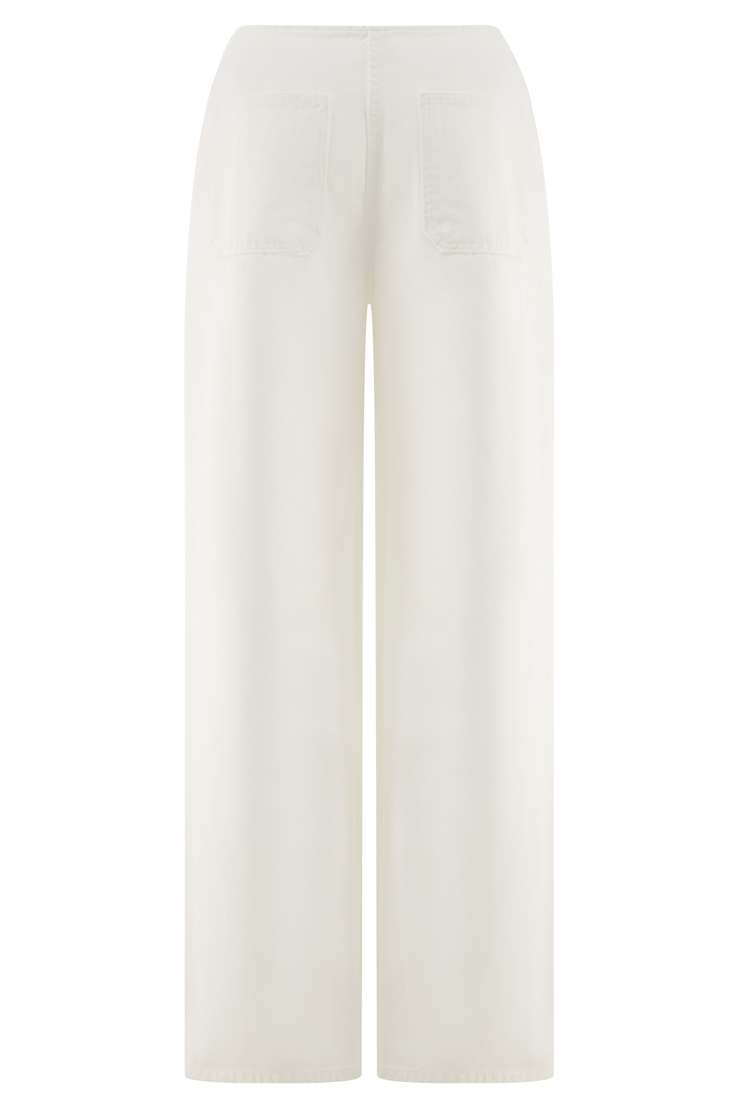 White Mid Rise Denim Jeans