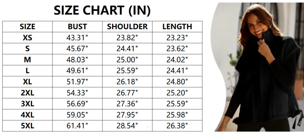 Women Warm Sherpa Fleece Vest