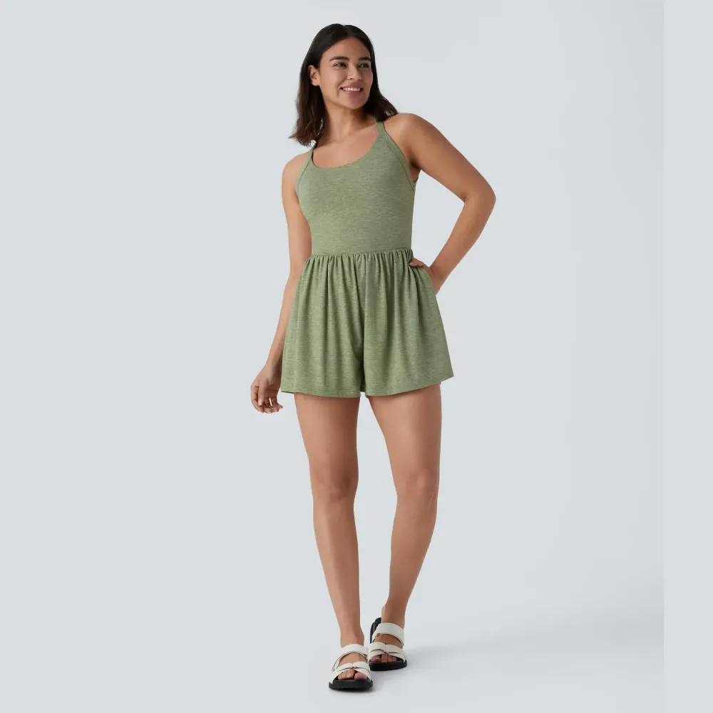 Pocket 2-in-1 Romper-Easy Peezy Edition