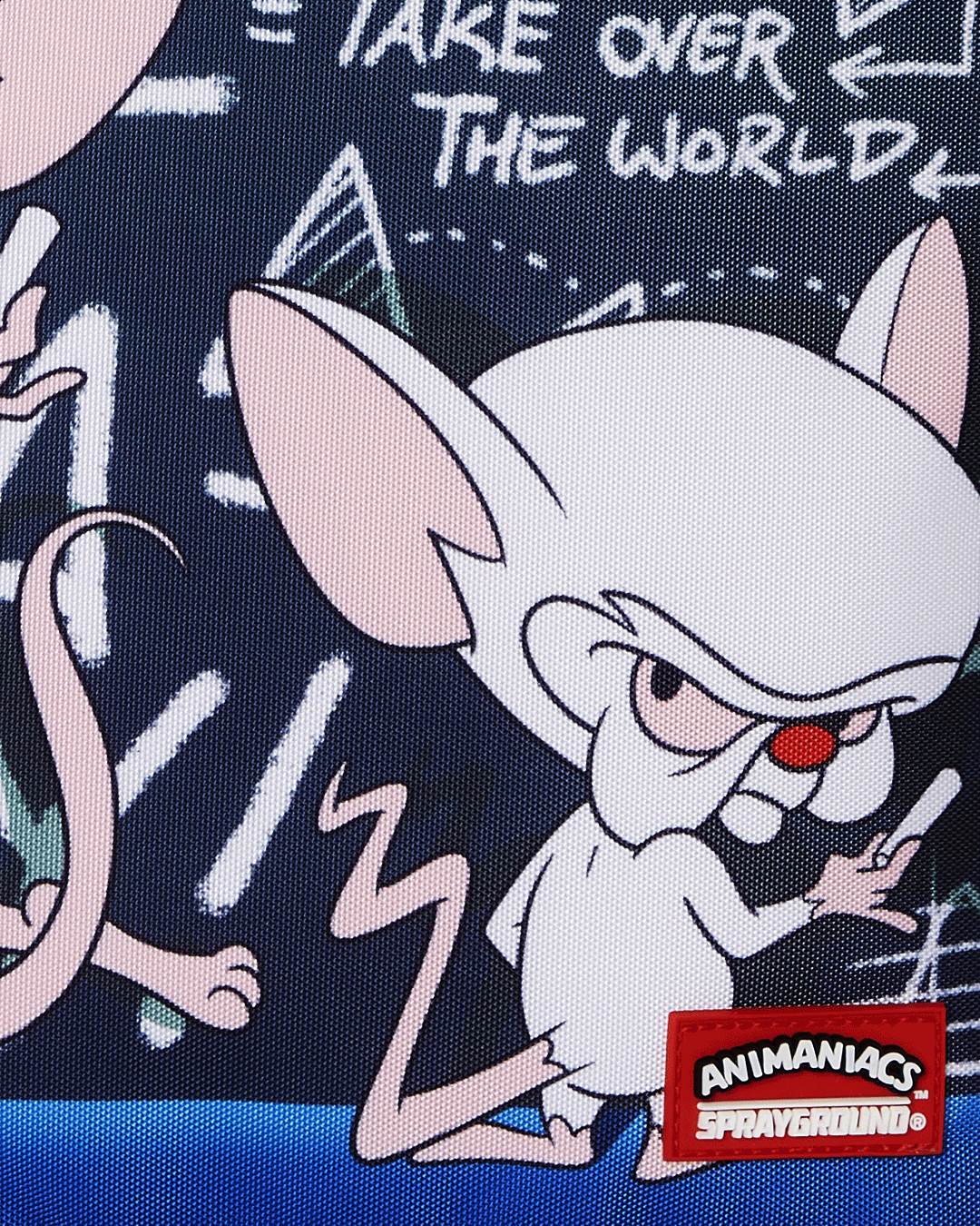 PINKY AND THE BRAIN TAKIN OVER THE WORLD DLXR BACKPACK