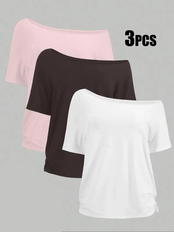 Women's Solid Color Tee