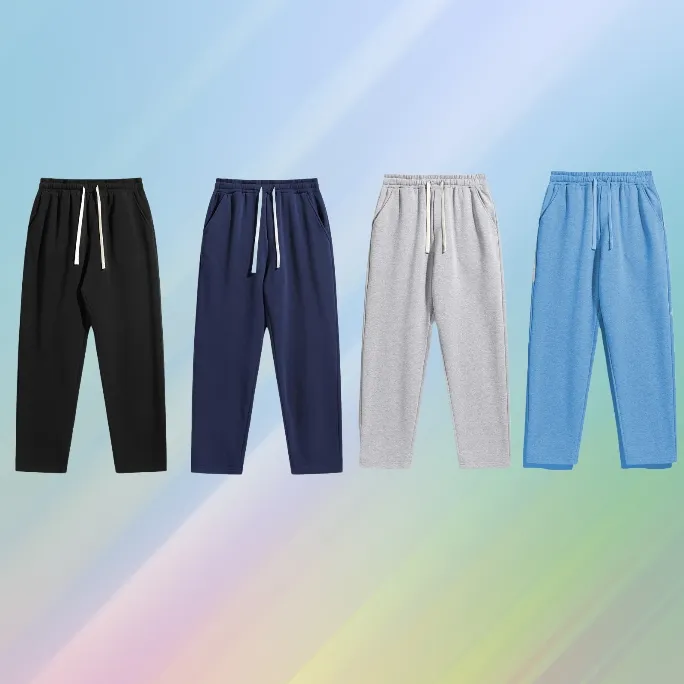 Regular Fit Sweatpants – Comfortable Drawstring Waist for Casual Wear(Just $3 Each!)