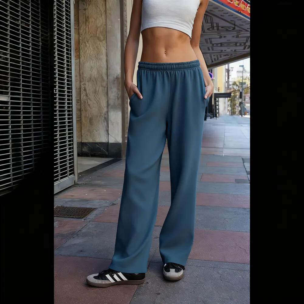 Women's Light Gray Soft Sweatpants
