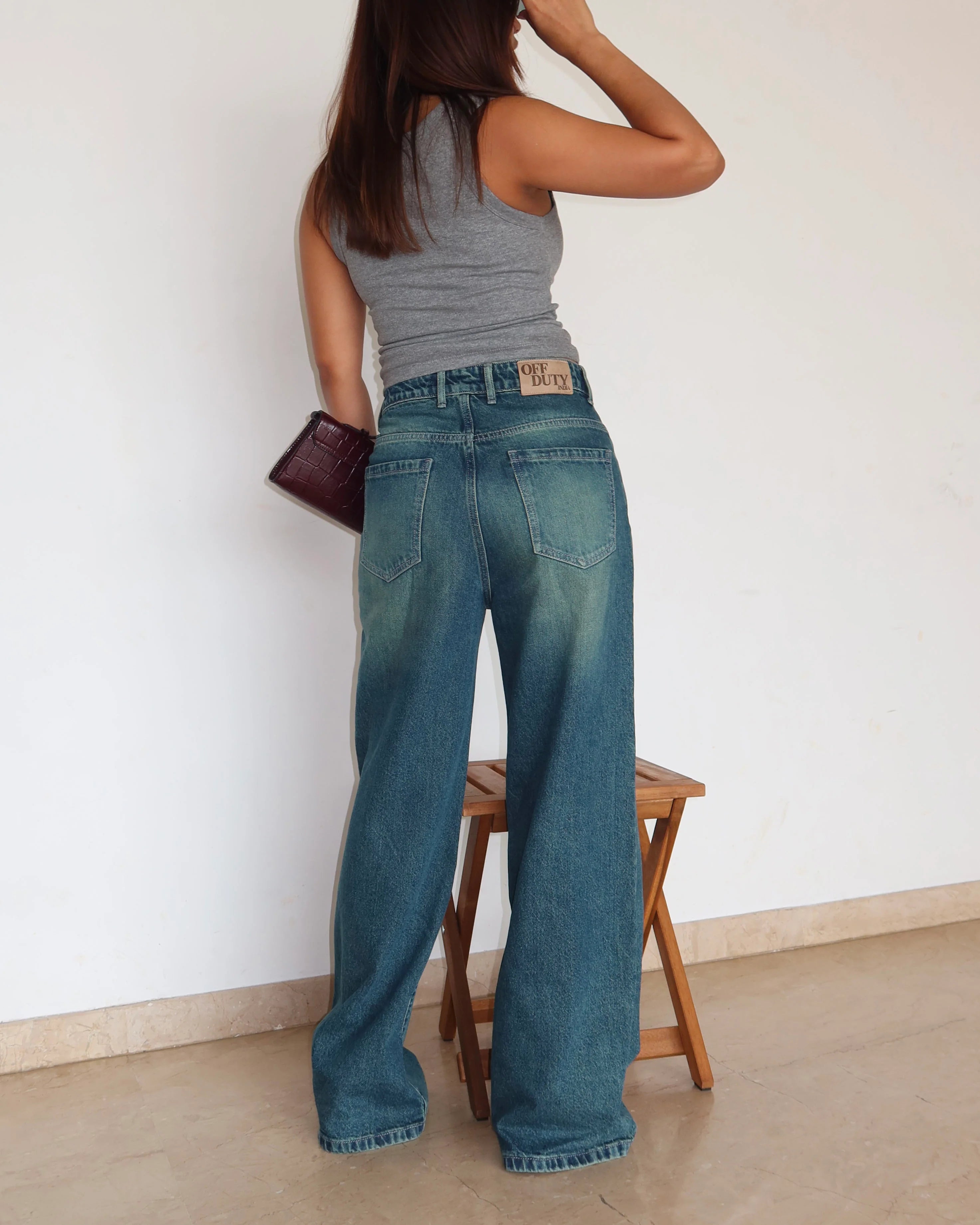 Shade Flow Wide Leg Jeans