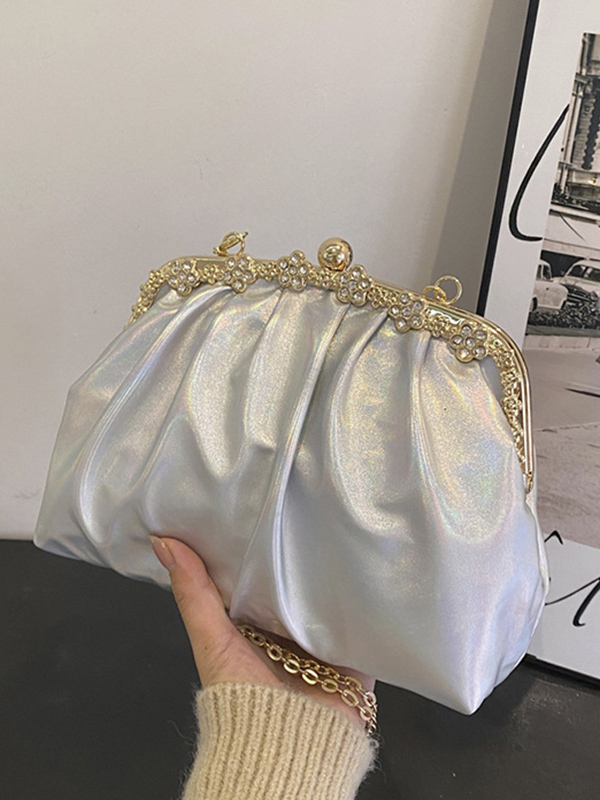 Pleated Shiny Bags