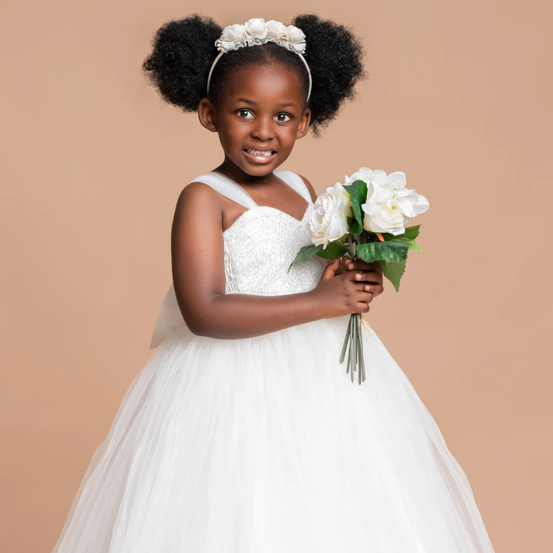 Ice White Cinderella Dress