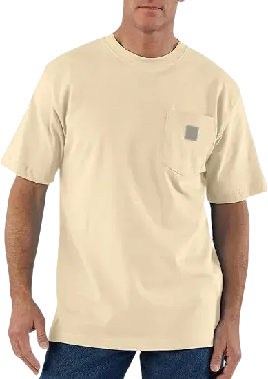 CHT Men's K87 Workwear Loose Fit Heavyweight Short-Sleeve Pocket T-Shirt