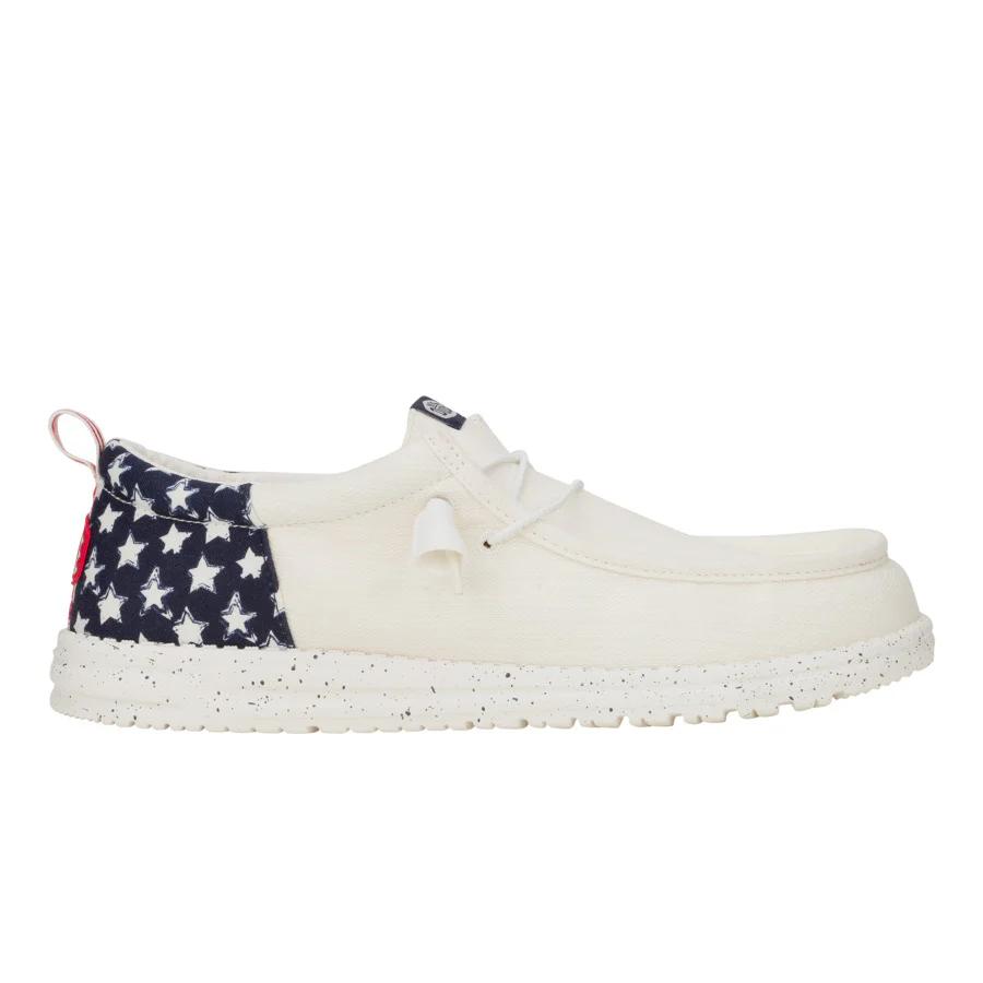 Wally Funk Americana Stars - White/Navy Blazer